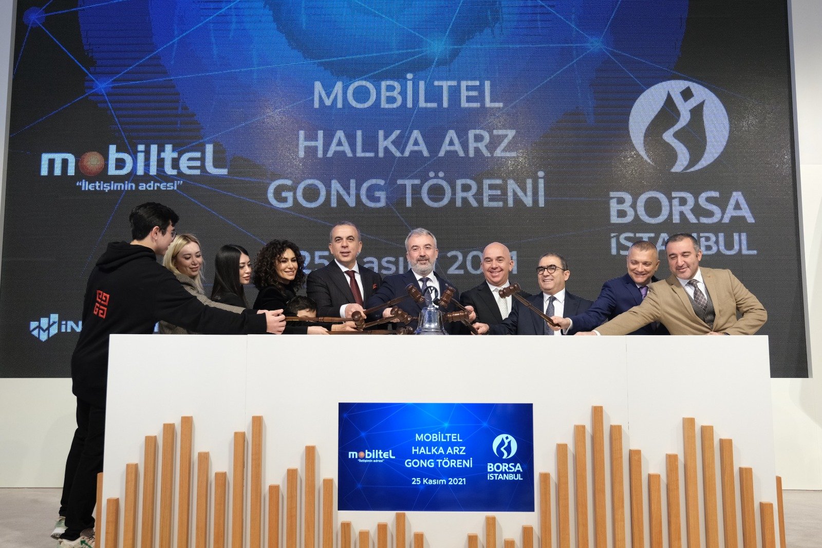 Borsa İstanbul’da Gong Mobiltel için Çaldı