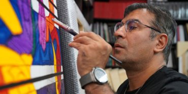 Ahmet-Güneştekin'in-“Kum-Çiçeği”-sergisi-Dubai’de