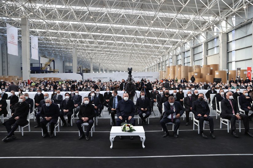 Erdoğan, Batı Kipaş Kâğıt Fabrikası’nın açılışını yaptı 1