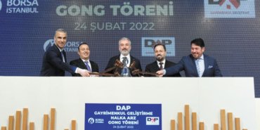Borsa İstanbul’da gong DAP için çaldı
