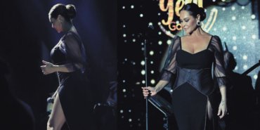 Hülya Avşar sahnede gençlere taş çıkardı
