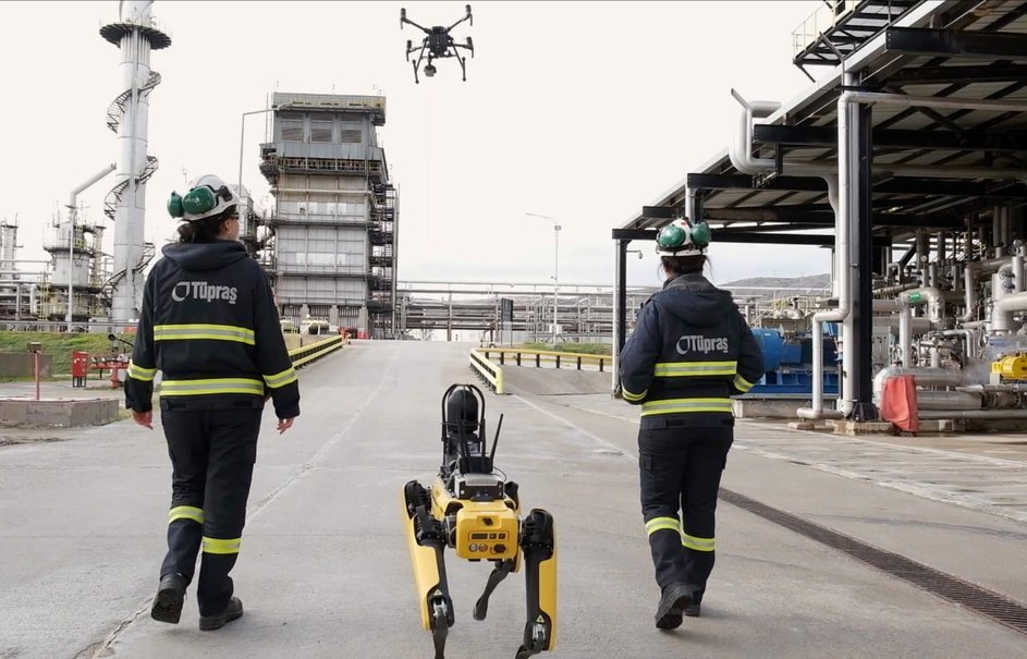 Tüpraş'ta yapay zeka sahaya indi