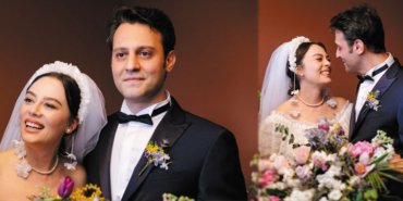 Demet Evgar ile Levent Babataş evlendi