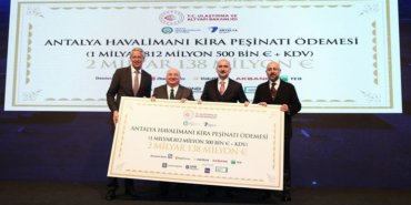 TAV'a Antalya için 10 Milyarlık teşvik