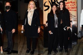 Ünlü isimler 'Sırça' oyunun gala gecesinde buluştu
