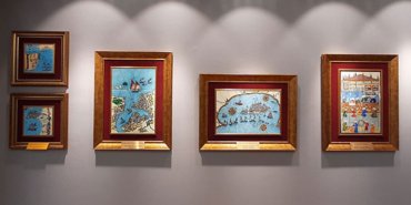 Yağlı Boya, Çini, Minyatür ve İpek Mendil Sergisi FMV Galeri Işık’ta