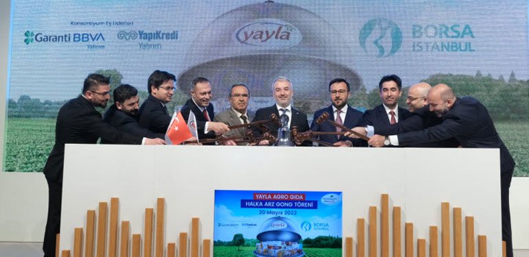 Borsa İstanbul’da ‘Gong’ Yayla Agro Gıda için çaldı