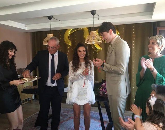 Ebru Şahin ile Cedi Osman Nişan