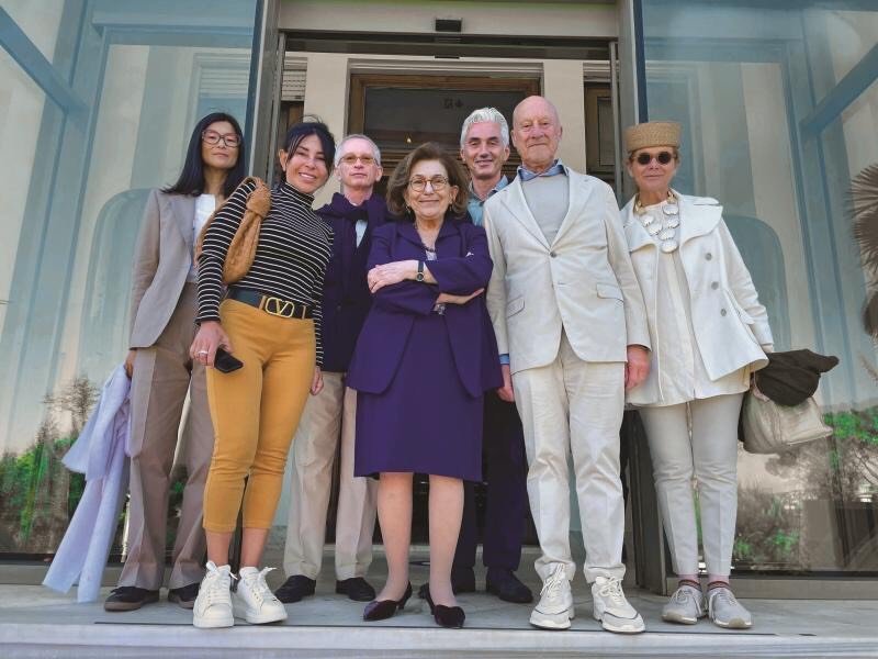 Suzan Sabancı Dinçer, Nazan Ölçer, Haluk Dinçer, Baron Norman Foster, Lady Elena Foster