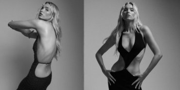 Elsa Hosk, lüks marka için poz verdi