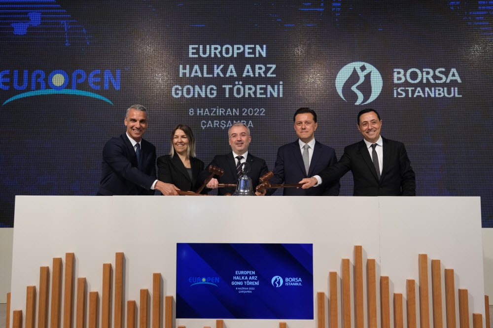 Europen Halka arz töreni