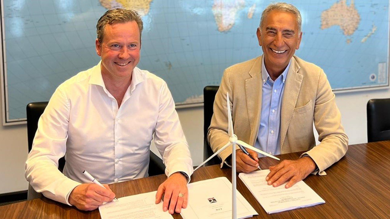 Adnan Polat ve ENERCON İcra Kurulu Başkanı Ulrich Schulze Südhoff