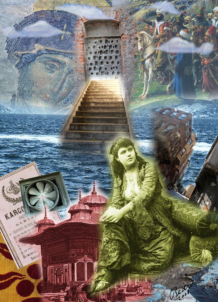 Bedri-Baykam.-Istanbul-Legends_Golden-Horn