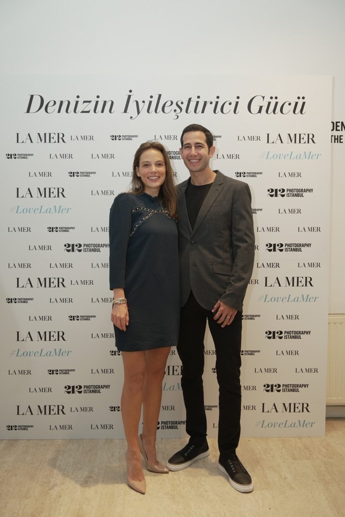 Estée Lauder Companies Türkiye Genel Müdürü İpek Ersavaş, La Mer Marka Müdürü Ufuk Cansev