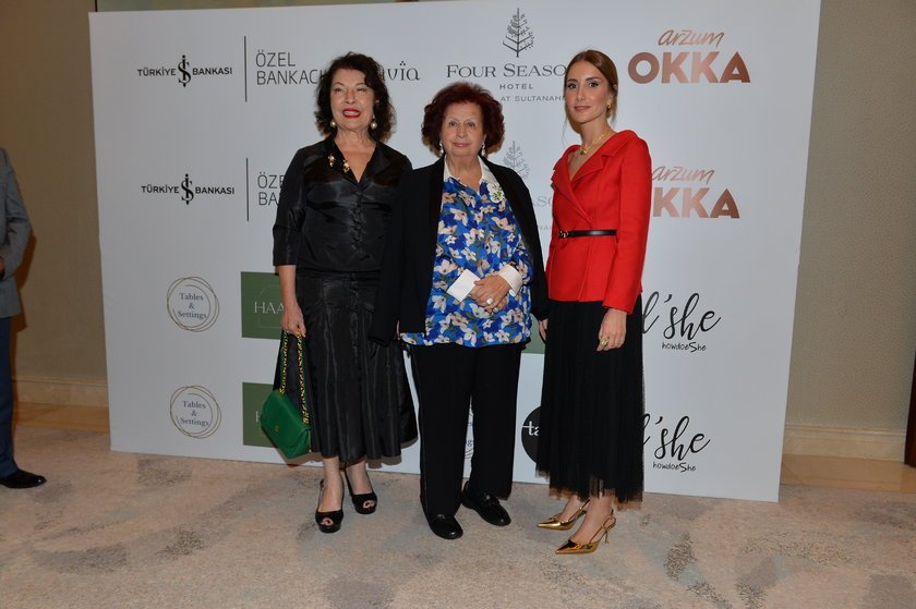 Tuna Öztürk,Türkan Sabancı,Neslihan Torun Kaya