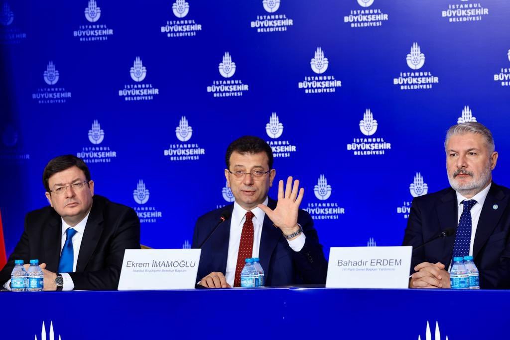 Muharrem Erkek,Ekrem İmamoğlu,Bahadır Erdem