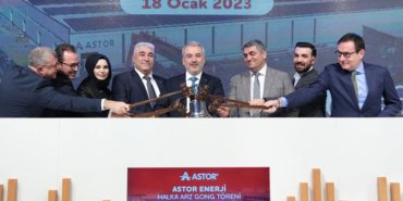 Borsada gong Astor Enerji için çaldı