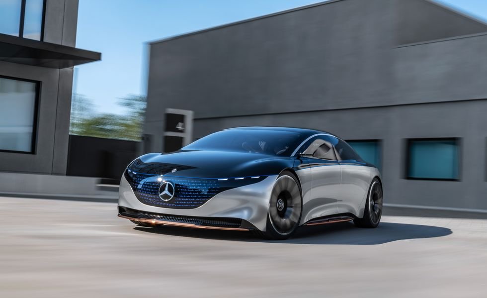 Mercedes Benz Vision Eqs