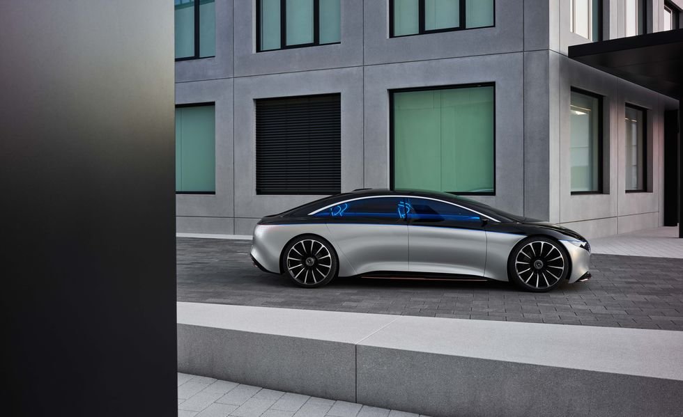 Mercedes Benz Vision Eqs