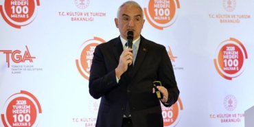 Bakan Ersoy: 2023'te 56 milyar dolar turizm geliri hedefliyoruz