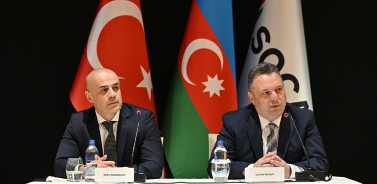 Anar Mammadov-SOCAR Türkiye CEO'su Vekil Elchin Ibadov