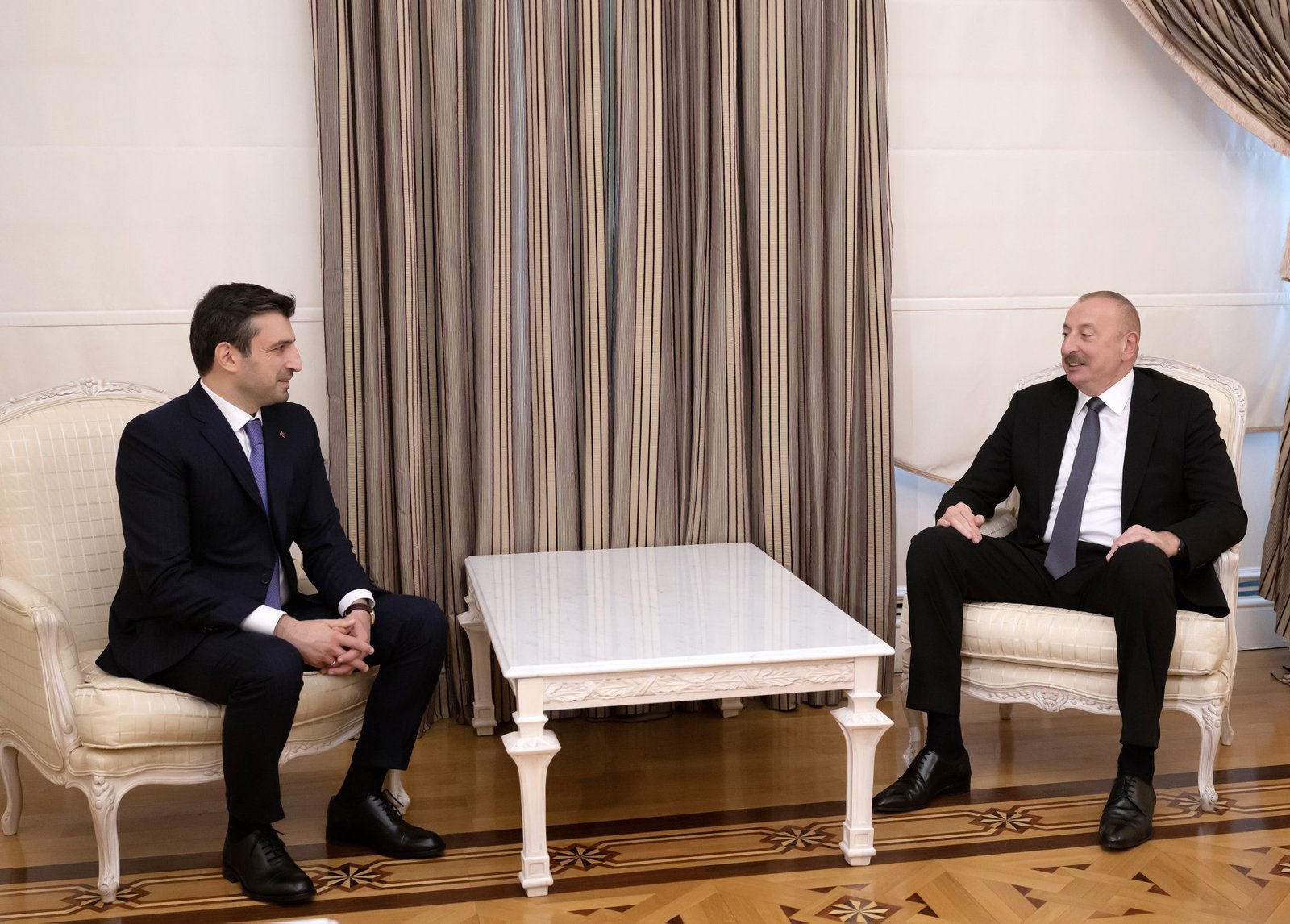 Selçuk Bayraktar,Azerbaycan Cumhurbaşkanı İlham Aliyev