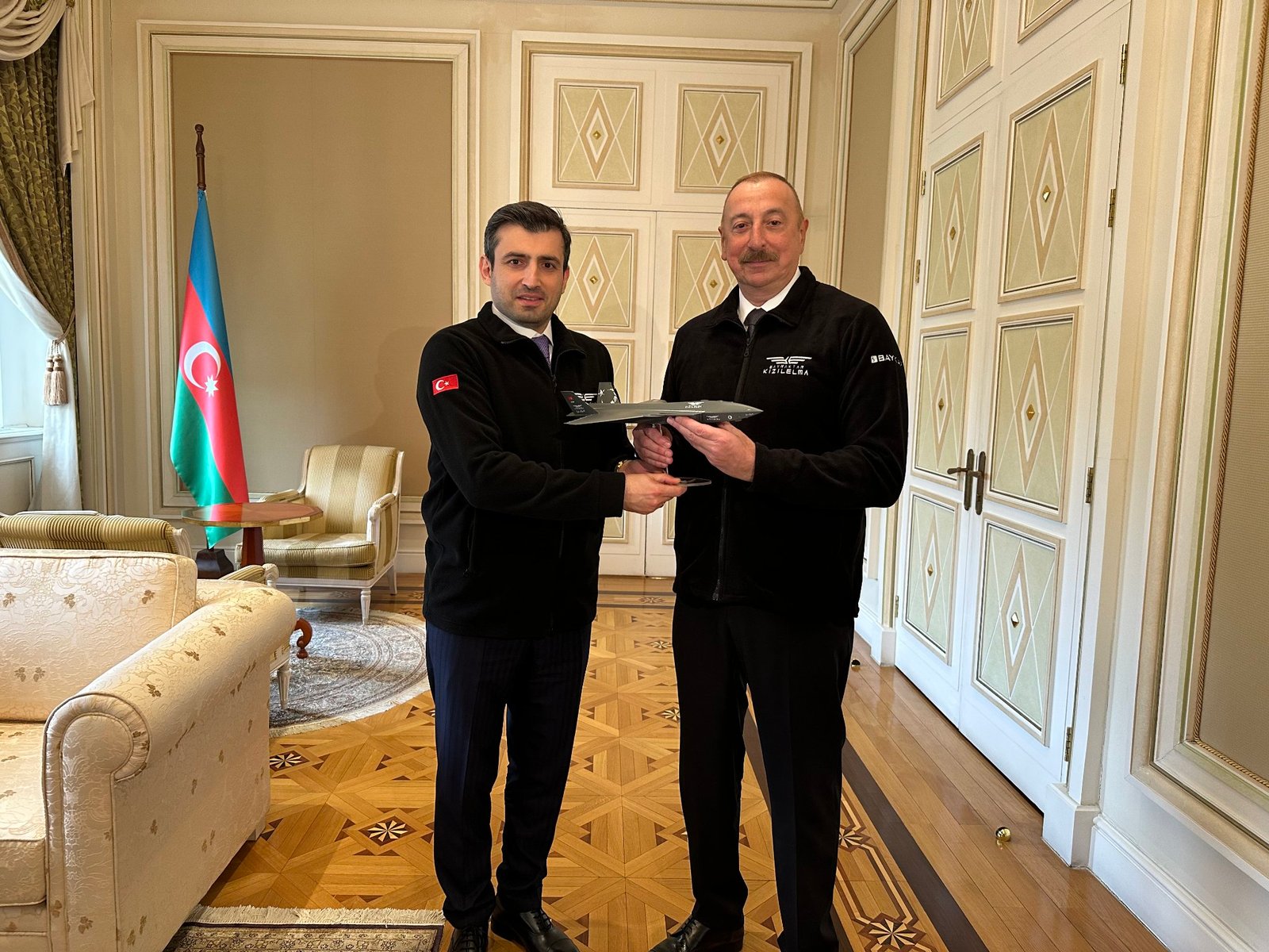 Selçuk Bayraktar,İlham Aliyev