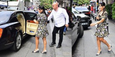 Suzan Sabancı Dinçer'in Bebek keyfi