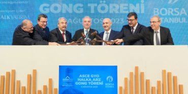 Borsa İstanbul’da gong ASCE GYO için çaldı