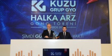 Borsa İstanbul'da gong Kuzugrup GYO için çaldı