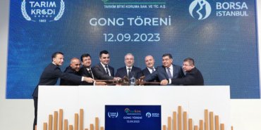 Borsa İstanbul’da gong Tarkim için çaldı