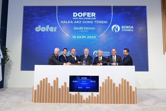 Dofer Yapı gong töreni