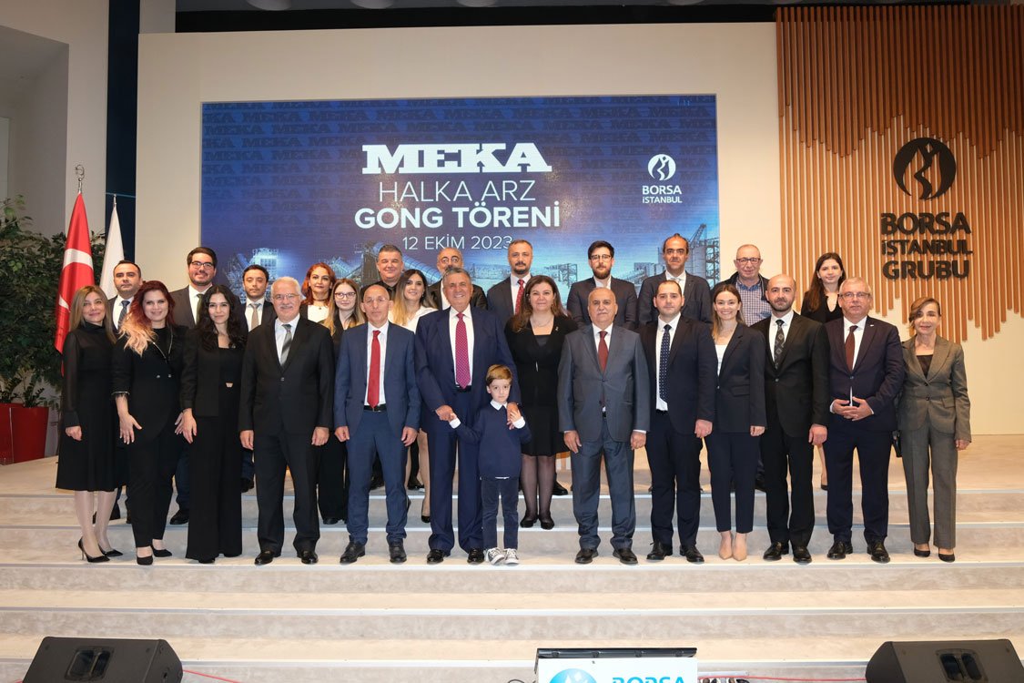 MEKA halka arz töreni