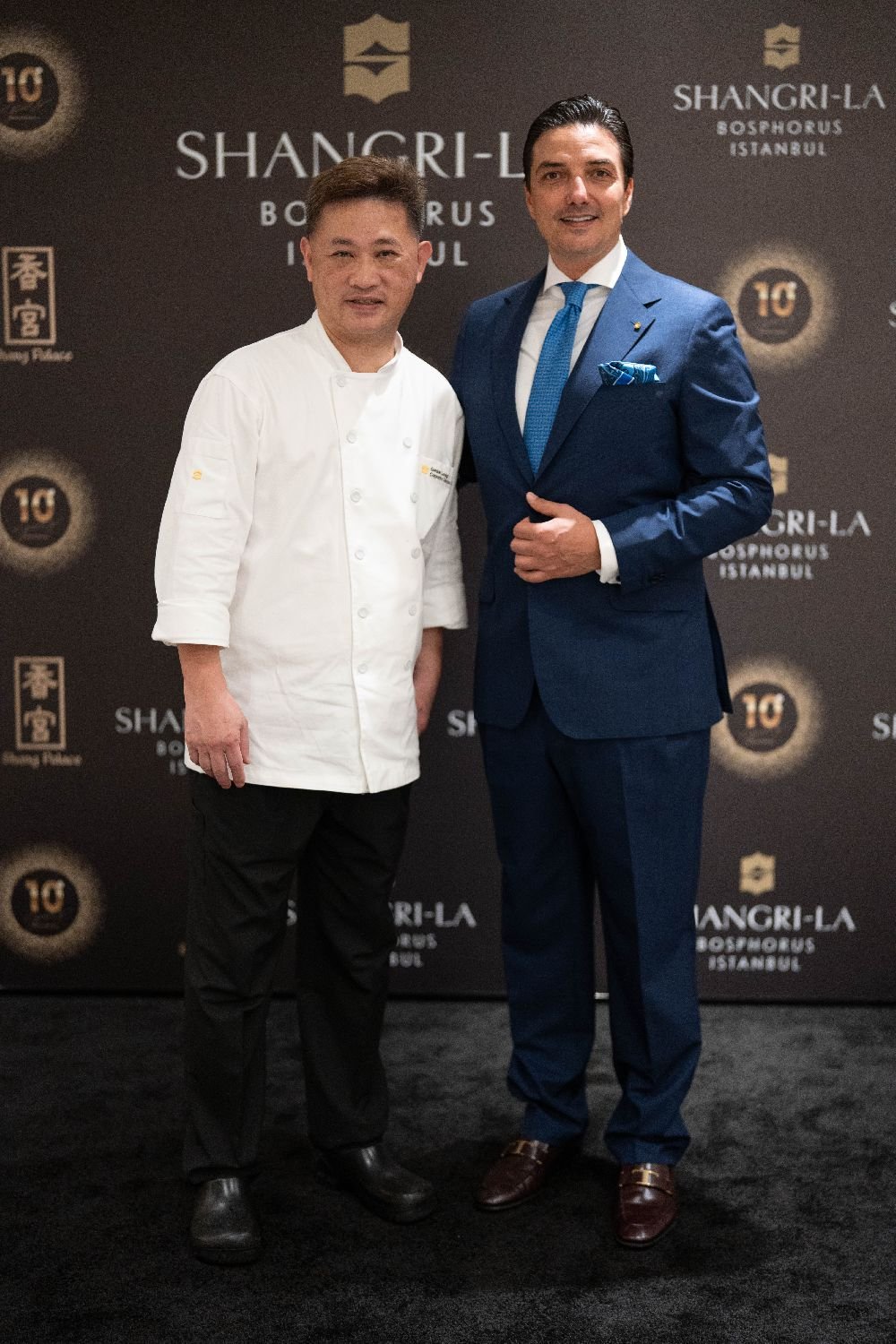 Michelin yıldızlı şef Gordon Leung Shangri-La Bosphorus, İstanbul Genel Müdürü TJ Joulak