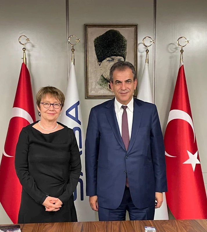 EBRD Yönetim Kurulu Başkanı Odile Renaud-Basso-İbrahim Erdemoğlu