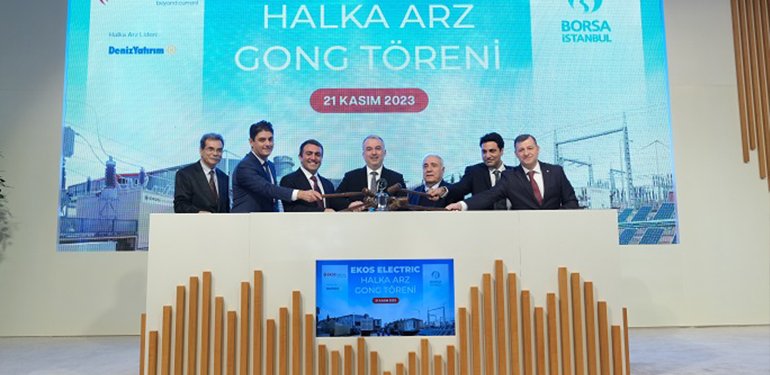 EKOS Electric gong töreni