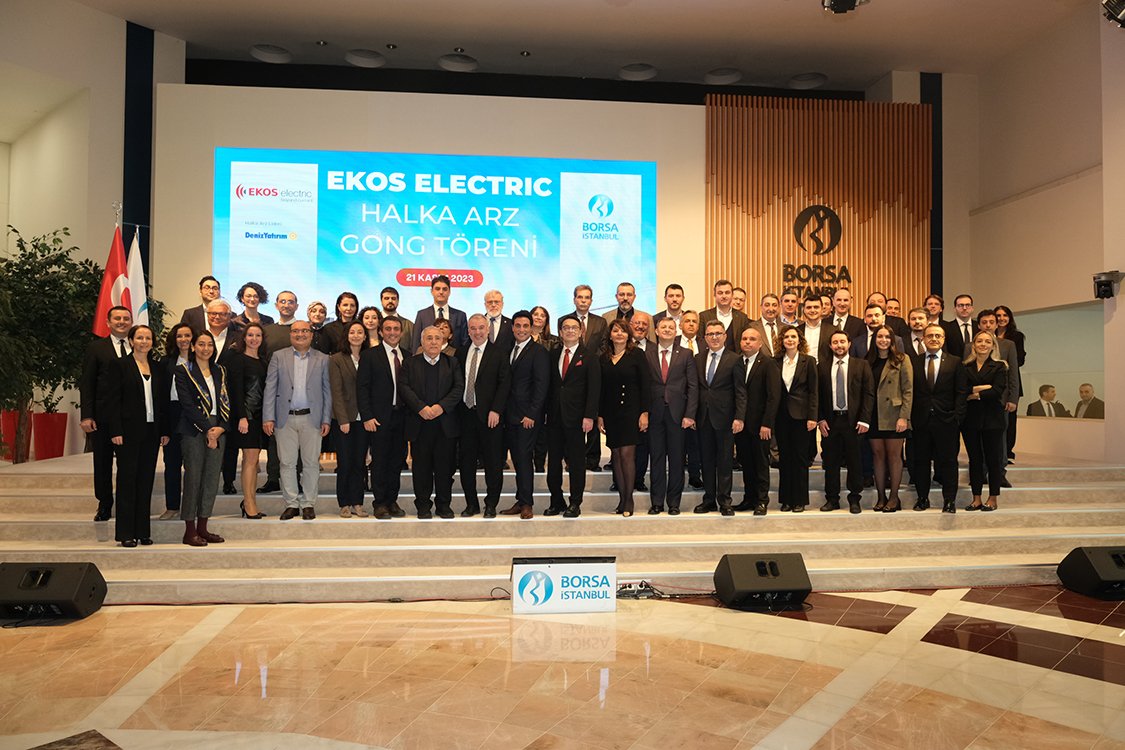 Borsa İstanbul'da gong EKOS Electric için çaldı