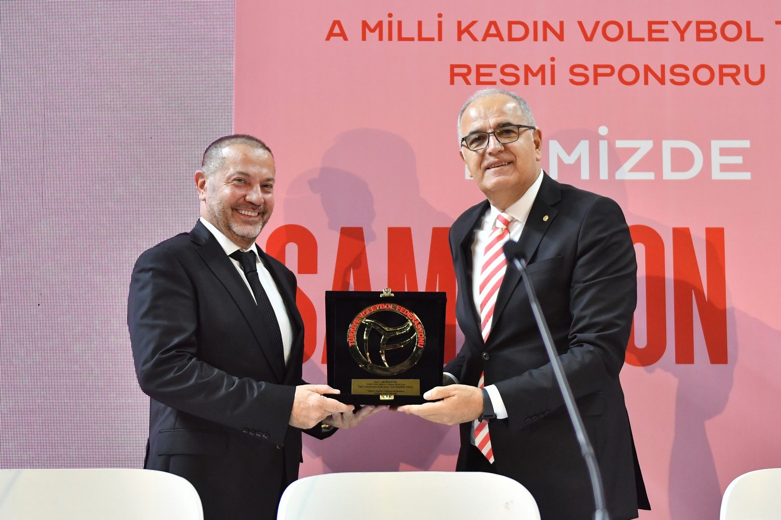 TVF Başkanı Mehmet Akif Üstündağ, Suwen Genel Müdürü, Yönetim Kurulu Üyesi Ali Bolluk
