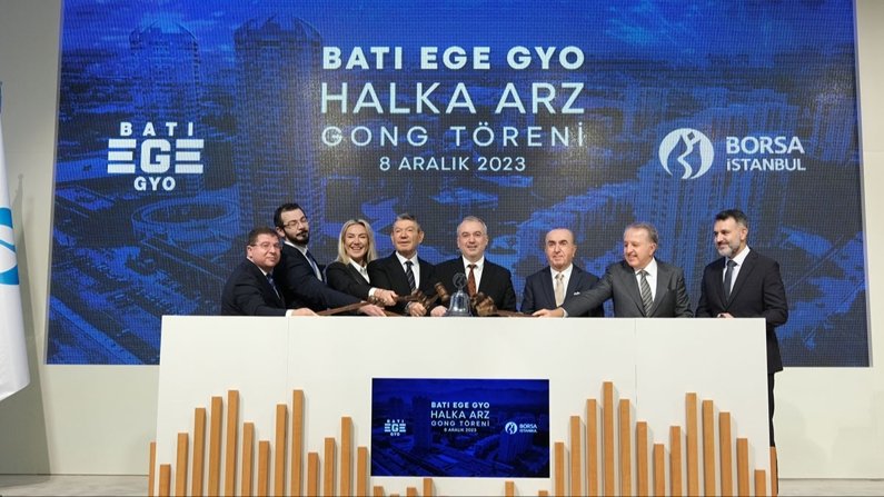 Batı Ege GYO gong töreni