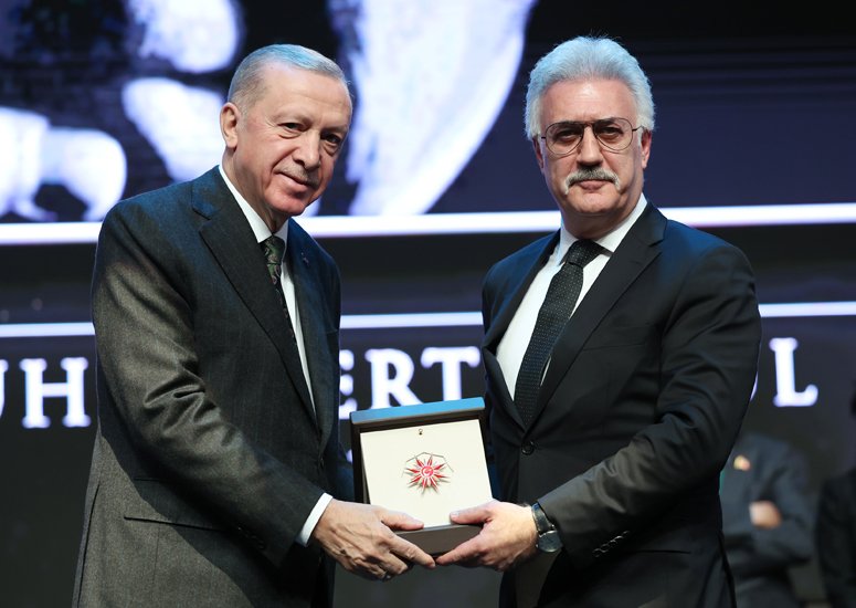 Cumhurbaşkanı Erdoğan-Tamer Karadağlı