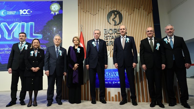 Cumhurbaşkanı Tayyip Erdoğan-Borsa İstanbul