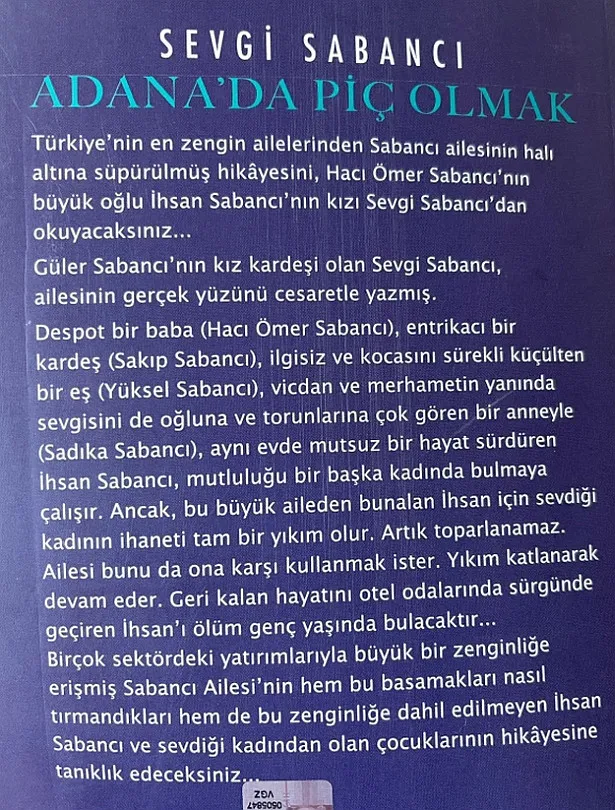 Sevgi Sabancı-Kitap
