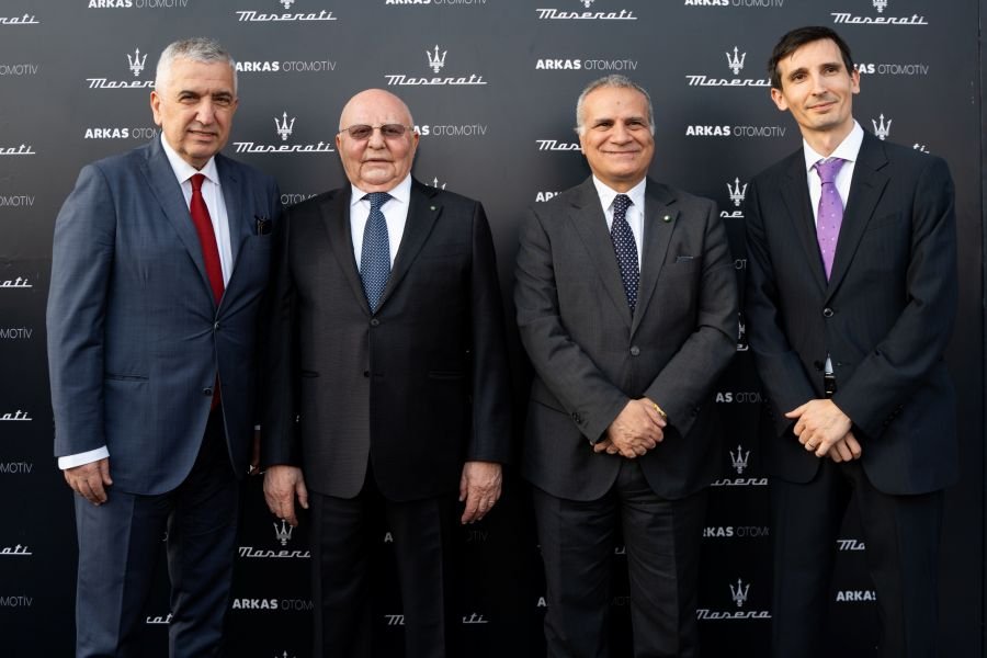 Giorgio Marrapodi-İtalya Büyükelçisi, Can Yıldırım-Arkas Otomotiv CEO, Haydar Yenigün Koç Holding Otomotiv Grubu Başkanı, Lucien Arkas – Arkas Holding Yönetim Kurulu Başkanı