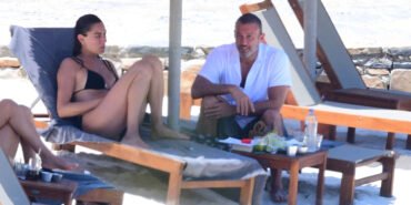 Alican Ulusoy sevgilisi ile Bodrum'da aşk tazeledi