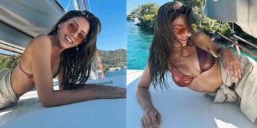 Sıla Türkoğlu'ndan tatil paylaşımı