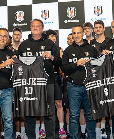 Beşiktaş Basketbol Takımı'nın yeni ismi Beşiktaş Fibabanka oldu