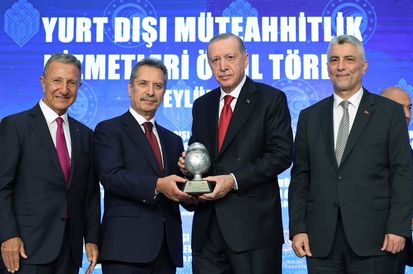 Erdal Eren,Ahmet Çalık,Cumhurbaşkanı Erdoğan,Ömer Bolat
