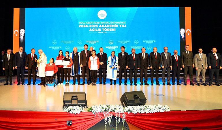 Bolu Abant İzzet Baysal Üniversitesi Akademik Yıl Açılış Töreni