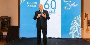 Lucien Arkas, iş hayatının 60. yılını kutladı