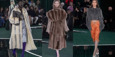 Gucci Sonbahar-Kış 2025-26 koleksiyonu Milano Moda Haftas'nda